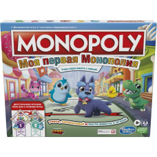 MONOPOLY Игра настольная Моя первая Монополия, F4436RUS