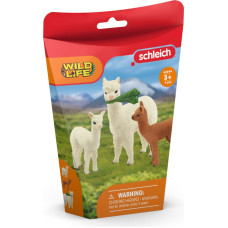 SCHLEICH WILD LIFE Семейство альпака