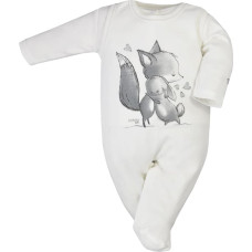 KOALA FOXY ползунки с кофточкой 62 размер, ecru