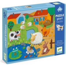 DJECO Гигантские головоломки - Тактильная головоломка - Ферма DJ07117