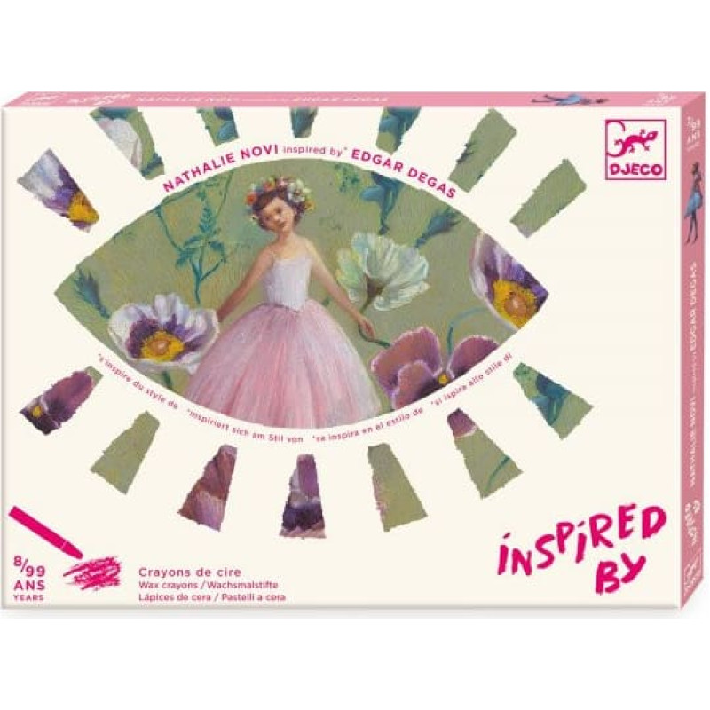 DJECO Вдохновленный - Pаскраска - Балерина DJ09381