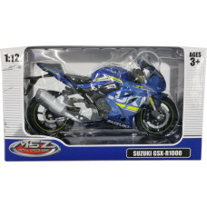 MSZ металлическая модель SUZUKI GSR-R1000 1:12