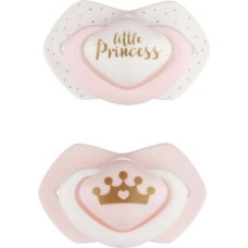 CANPOL BABIES ROYAL BABY силиконовая пустышка симметричной формы 0-6м 2шт. 22/650 РАСПРОДАЖА