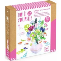 DJECO Сделай сам - Бумажные цветы - Нежные DJ07959