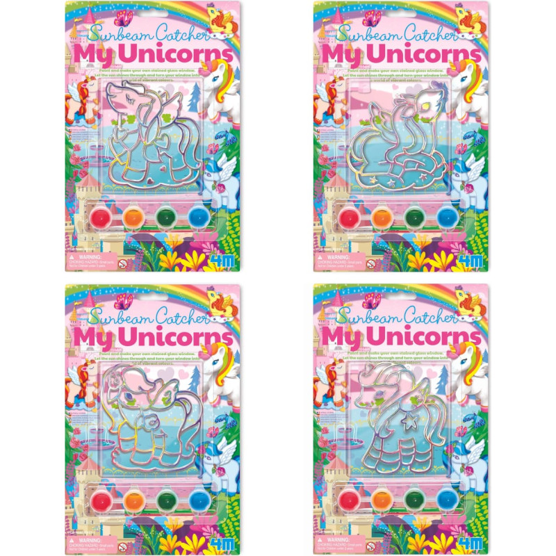4М Витраж "Сказочный Единорог"