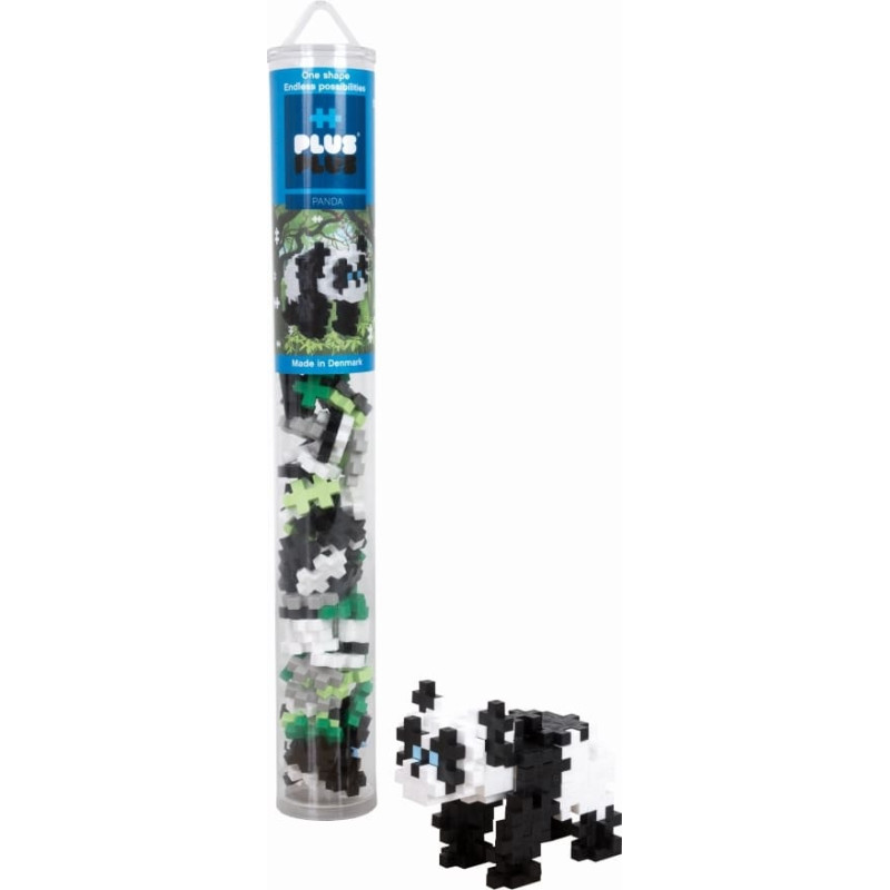 Plus Plus Mini Tube Panda конструктор 100шт., 4195