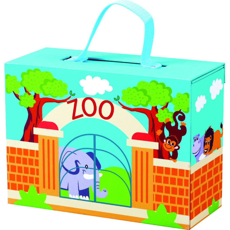 BINO Животные в чемоданчике Farm 18м+ 70613 СКИДКА