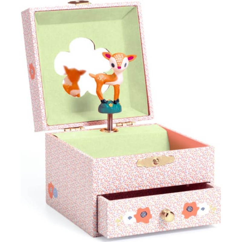 DJECO Музыкальная шкатулка - Дикий олень, DJ06086 СКИДКА