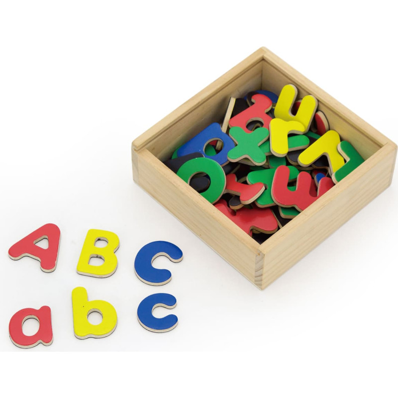 VIGA MAGNETIC ALFABET деревянная игрушка 36м+ 50324 СКИДКА