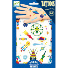 DJECO Набор татуировок Space Oddity, DJ09590 СКИДКА