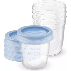 PHILIPS AVENT контейнер для хранения молока 5шт, 180 ml. SCF619/05