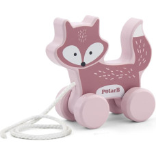 VIGA PolarB деревянная игрушка каталка FOX 18м+, 255604 (44002)