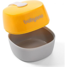 BABYONO Футляр для пустышки 0м+ 535/03 yellow/grey
