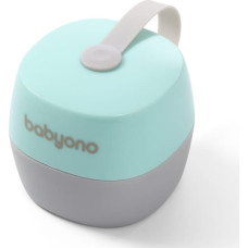 BABYONO Футляр для пустышки 0м+ 535/02 mint/grey