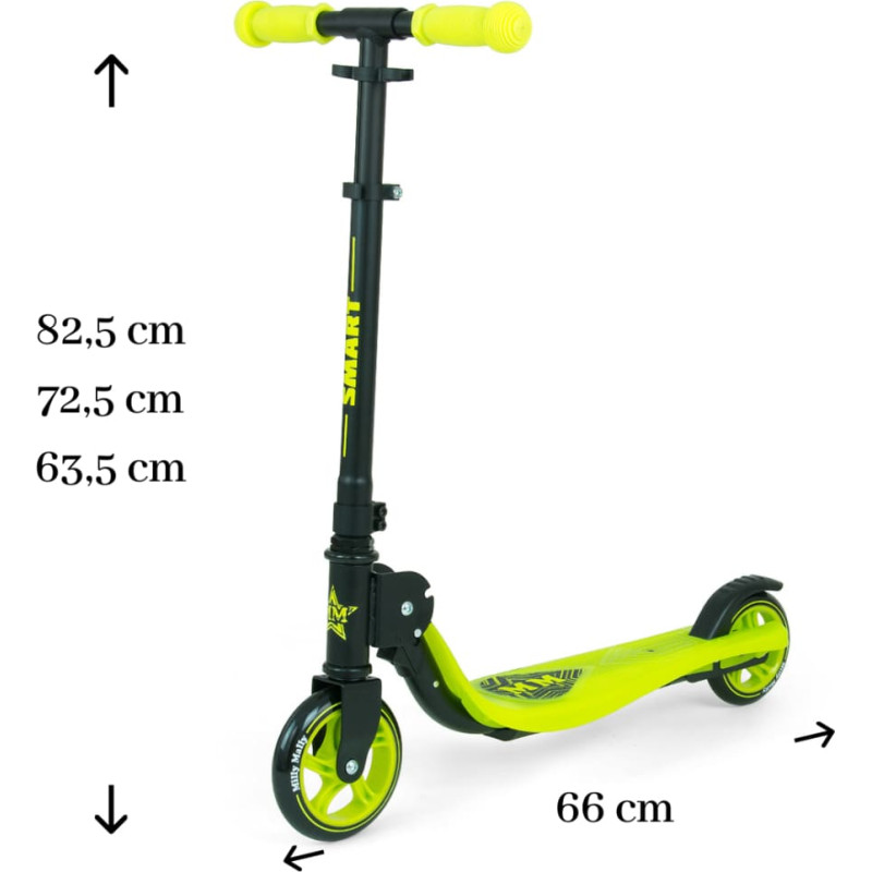 MILLY MALLY SCOOTER SMART Детский самокат, Green