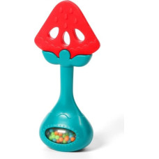 BABYONO TASTY WATERMELON Прорезыватель для зубов с погремушкой 3м+ 499/02