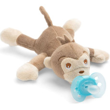 PHILIPS AVENT Мягкая игрушка с пустышкой Ultra Soft 0-6мес. SCF348/12