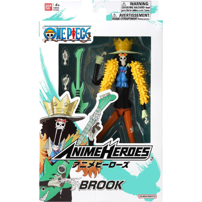 Anime Heroes One Piece фигурка с аксессуарами, 16 см - Brook
