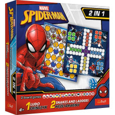 Trefl SPIDER-MAN Настольная игра 2 в 1 Человек-паук