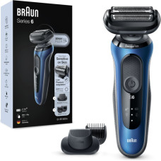 BRAUN Series 6 бритва AutoSense, синий 61-B1500s