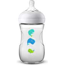 PHILIPS AVENT Natural WHALE бутылочка 260мл, 1м+. SCF070/23