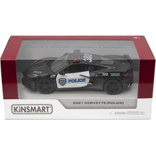 Kinsmart 2021 Corvette (Police), 1:36