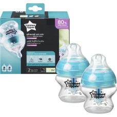 TOMMEE TIPPEE Advanced комплект антиколиковых бутылочек для кормления 2х 150мл 0м+