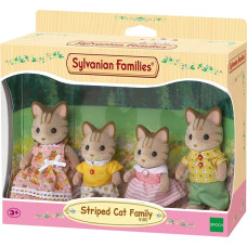 Sylvanian Families Семья Полосатых Кошек