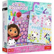 Trefl GABBY´S DOLLHOUSE Настольная игра 2 в 1