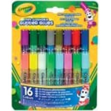 Crayola Жидкий клей с блестками, 16 цветов