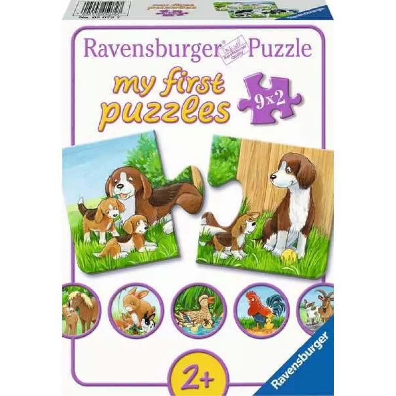 Ravensburger Мой первый пазл 9-2 R05072