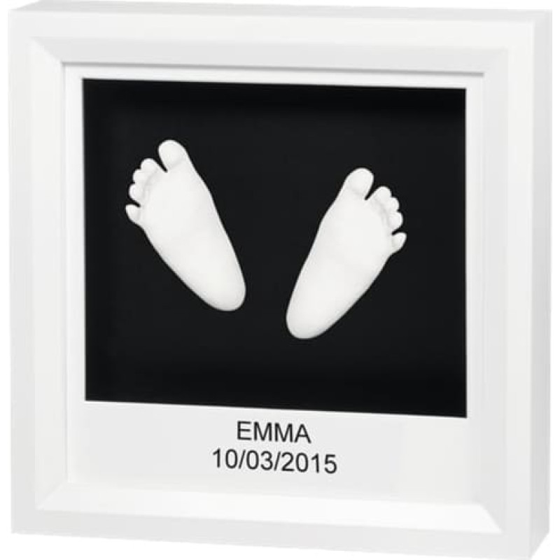 BABY ART Hello Baby Burgundy комплект для создания отпечатков ручек и ножек, 3601092600