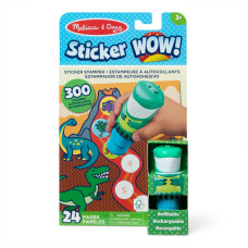 Melissa & Doug игровой комплект с наклейками Sticker WOW! Динозавр