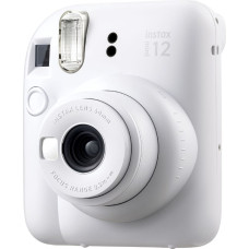 Fujifilm Instax Mini 12 Фотоаппарат моментальной печати, clay-white INSTAXMINI12WHT