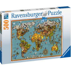 Ravensburger pussel World of butterflies, 500st., 15043