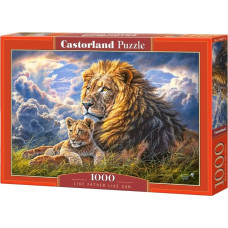 CASTORLAND Puzzle 1000el. Tāpat kā tēvs, tāpat kā dēls