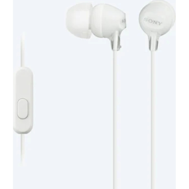 Sony in-ear austiņas (baltas) - MDR-EX15APW