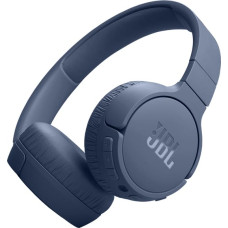 JBL on-ear bezvadu austiņas ar trokšņu  slāpēšanu, zilas - JBLT670NCBLU