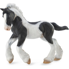 Collecta Gypsy Foal - Black & White Piebald, (M),88770