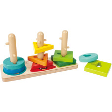 Hape wooden building block Monster Twist & Stack, E0494A