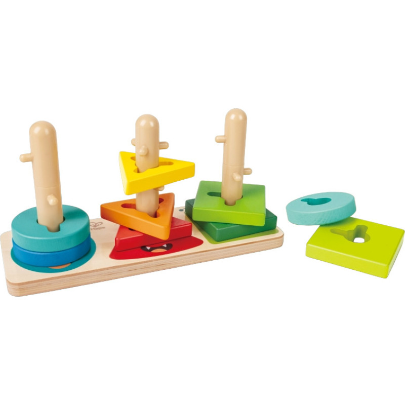 Hape wooden building block Monster Twist & Stack, E0494A