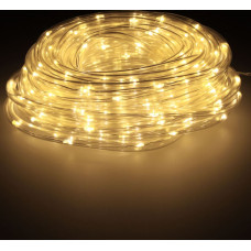 LED virtene 10m 100LED silti balta