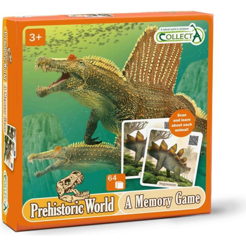 Collecta Memory game - prehistoric world 64pcs, 84236