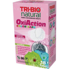 Tri-Bio TABLETES VEĻAS MAZGĀŠANAI OXY-ACTIOON COLOR, 18 TAB - 0138