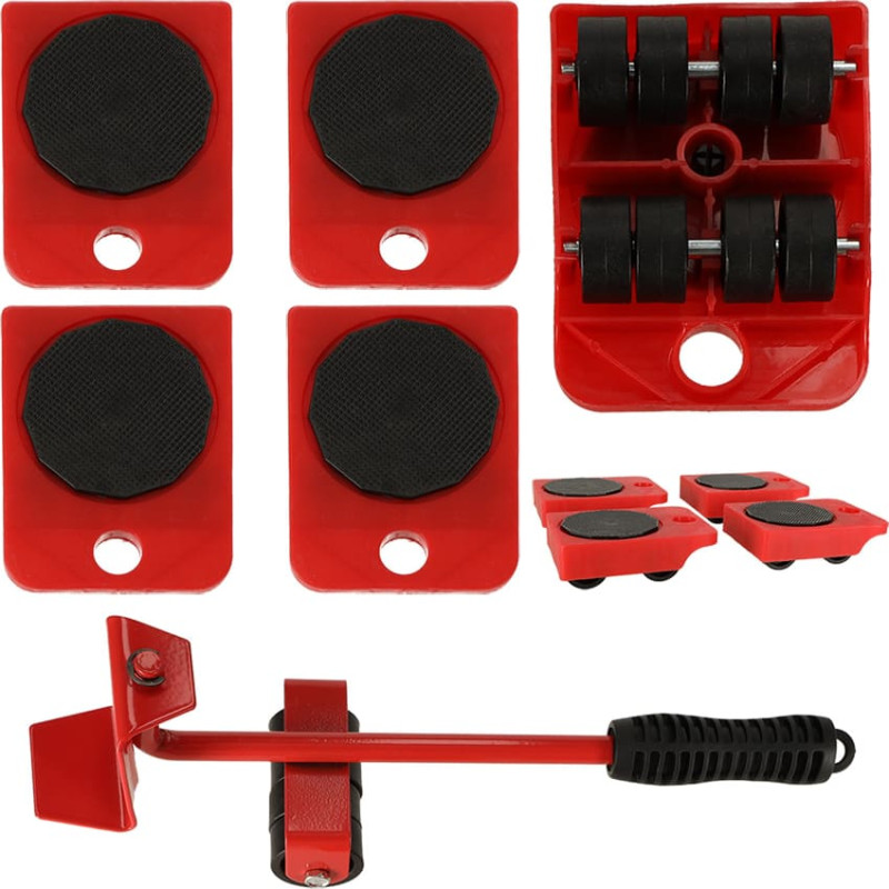 Транспортировочные ролики, набор для перевозки мебели 5 в 1