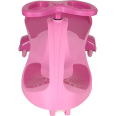 Gravitācijas amerikāņu kalniņi, spīdoši LED riteņi rozā krāsā