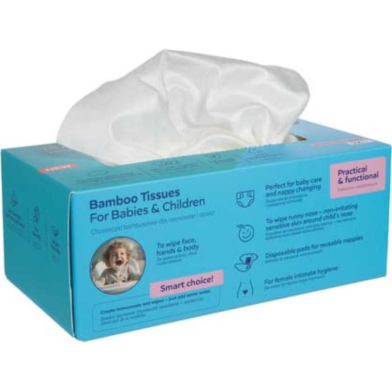 Canpol BABIES Dry Bamboo Wipes for Babies and Children 100 pcs., 1/658