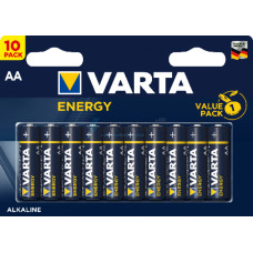 Varta Energy Alkaline AA LR06 patareid, 10 tk