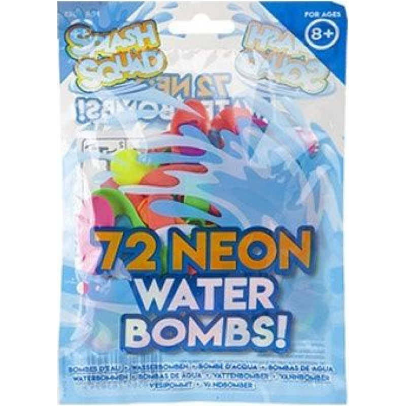 Veepommid neon 72 tk