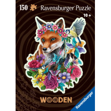 Ravensburger wooden puzzle Colorful Fox, 150pcs., 17512